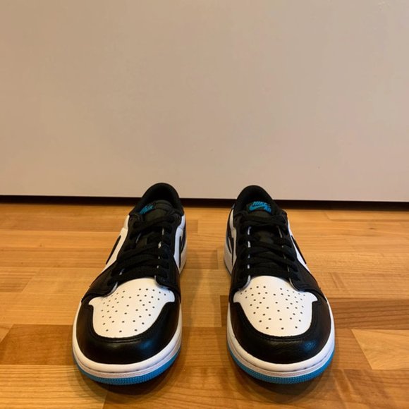 Jordan 1 Retro Low OG Black Dark Powder Blue main image 2